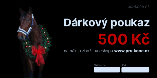 Pro-koně.cz Dárkový Poukaz 500 Kč